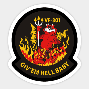 Tomcat - Giv'em hell... Sticker